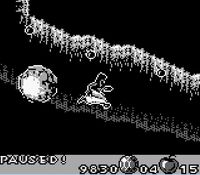 une photo d'Ã©cran de Aladdin sur Nintendo Game Boy